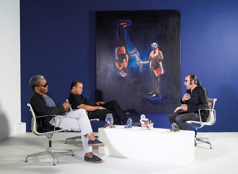 Simon Njami, Yassine Balbzioui, Juan Paolo, MCC Gallery